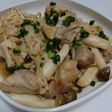 簡単!美味!鶏もも肉きのこの梅バター炒め