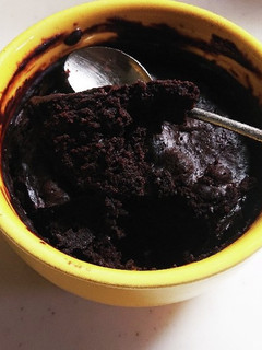 量り卵無!レンチンで濃厚マグカップケーキ-レシピのメイン写真