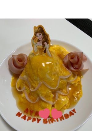 ベルの天津飯♡プリンセスご飯♡-レシピのメイン写真