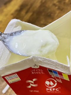 まるで生クリーム!?自家製ヨーグルト✨-レシピのメイン写真