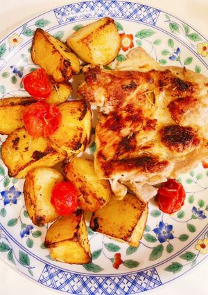 鶏肉とじゃがいものソテー♡パリパリチキン-レシピのメイン写真