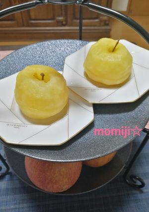 砂糖なし!レンチンりんごのコンポート-レシピのメイン写真