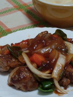 簡単♪ 酢豚風野菜炒め-レシピのメイン写真