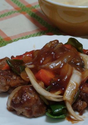 簡単♪ 酢豚風野菜炒め-レシピのメイン写真