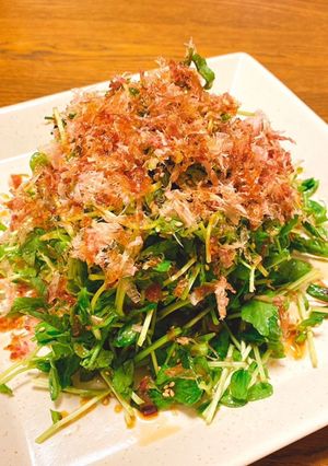 【時短】豆苗とクレソンの簡単サラダ-レシピのメイン写真