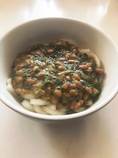 めかぶ納豆うどん-レシピのメイン写真