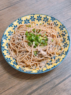 サバ明太パスタ-レシピのメイン写真