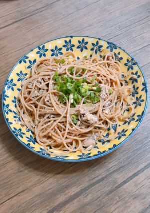 サバ明太パスタ-レシピのメイン写真