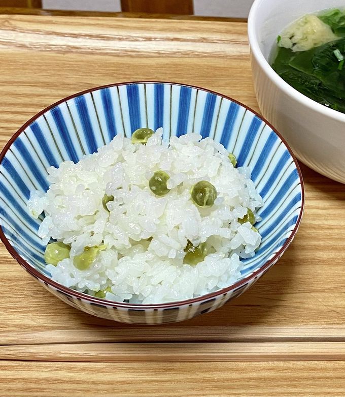 豆ご飯 （冷凍うすいえんどう） by クックK42IPL☆ 【クックパッド