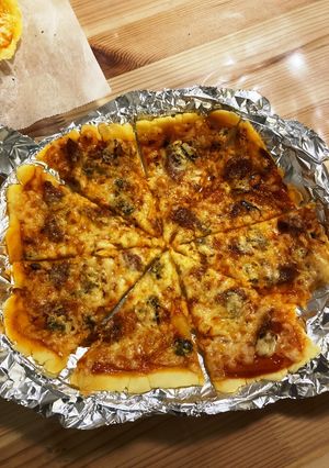 【簡単】米粉のピザ-レシピのメイン写真