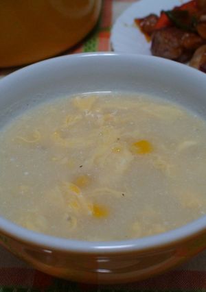 簡単！中華風コーンスープ♪-レシピのメイン写真