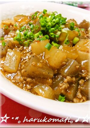 大根♡こんにゃく麻婆-レシピのメイン写真