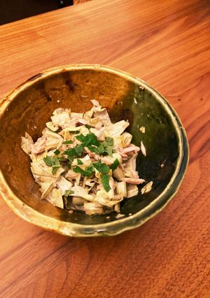 セロリの葉っぱツナサラダ-レシピのメイン写真