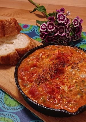 トルコの朝ごはん☆メネメン-レシピのメイン写真