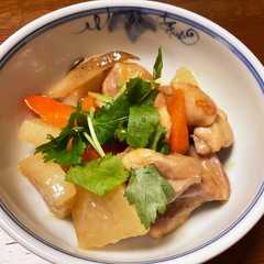รูปของ 大根と鶏肉の旨煮