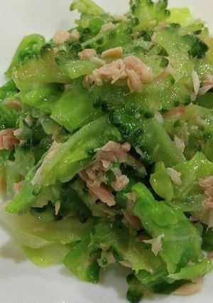 ゴーヤとキャベツのツナ和え-レシピのメイン写真