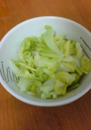 キャベツとしょうがのさっぱりあえ-レシピのメイン写真