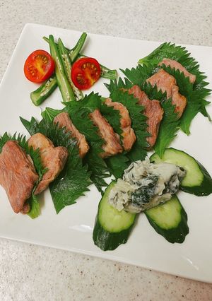 豚肉のソテーをわさび漬けで♪-レシピのメイン写真