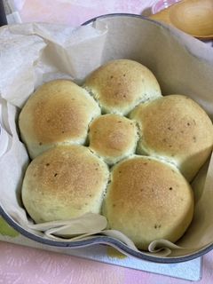 バジルちぎりパン-レシピのメイン写真