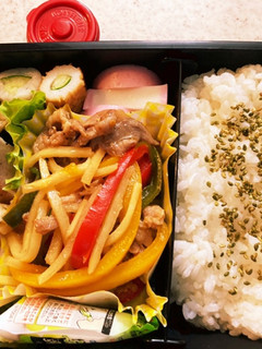 竹輪きゅうり入チリソース添え高校男子弁当-レシピのメイン写真