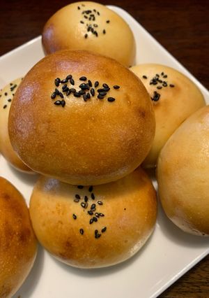 クルミ入りごまあんぱん-レシピのメイン写真