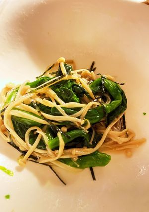 菜の花とえのきのナムル-レシピのメイン写真