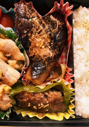 ナスのシゲ焼き 高校生男子弁当-レシピのメイン写真