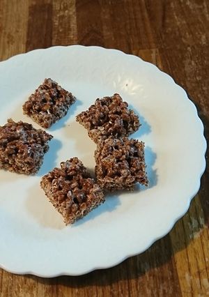 チョコクリスピーバー-レシピのメイン写真