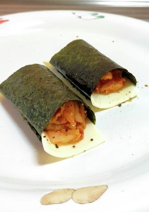本技キムチのチーズ巻き-レシピのメイン写真
