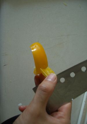 簡単♪パプリカの皮むき-レシピのメイン写真