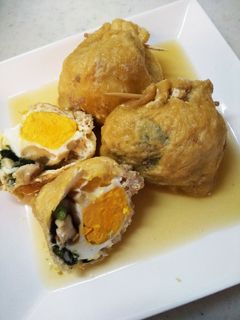 免疫力アップ♪栄養価の高い巾着煮(煮物)-レシピのメイン写真