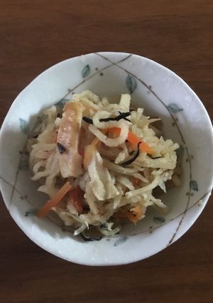 切り干し大根-レシピのメイン写真