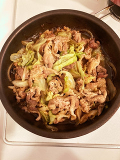 簡単★豚肉とレタス煮込み-レシピのメイン写真