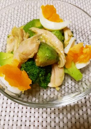 ブロッコリーと茹で卵のレモン風味サラダ-レシピのメイン写真