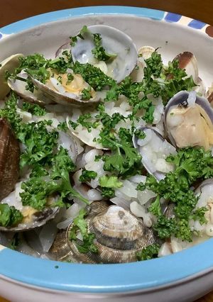 あさりともち麦ご飯の簡単リゾット♬-レシピのメイン写真