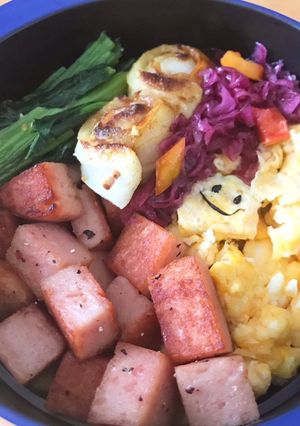 お弁当用☆スパム丼-レシピのメイン写真