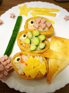 ちらし寿司で簡単!子どもの日おいなりさん-レシピのメイン写真