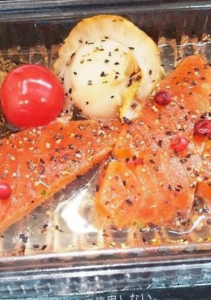 ごま油で、サーモンと、ホタテの、マリネ-レシピのメイン写真