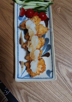 一口チキンカツ。大根おろしかけ。-レシピのメイン写真