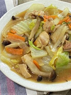 鶏肉と白菜の中華あんかけ-レシピのメイン写真