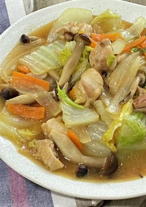 鶏肉と白菜の中華あんかけ-レシピのメイン写真