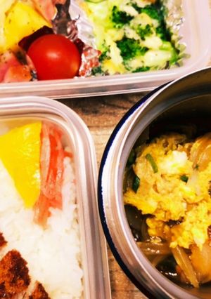 カツ丼弁当　0517-レシピのメイン写真