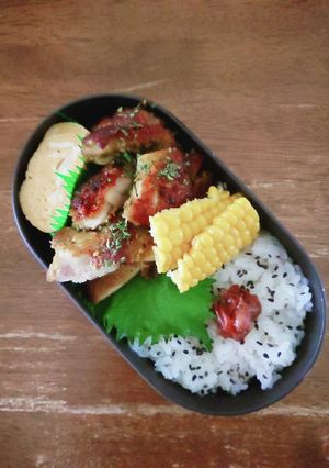 JK☆カレー味のカツレツ弁当♪-レシピのメイン写真