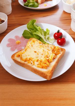 朝からシャキッとキムチトースト✨-レシピのメイン写真