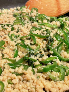 大豆ミートとピーマンの味噌炒め-レシピのメイン写真