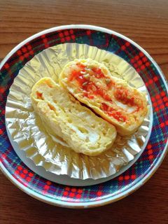 キムチ入り玉子焼きで味変-レシピのメイン写真