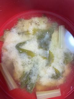 #カブの葉と#大根おろしの汁の#味噌汁-レシピのメイン写真