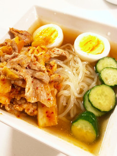 豚キムチ冷麺-レシピのメイン写真