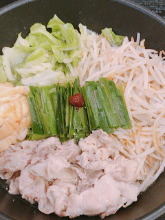 野菜たっぷり、豚バラの塩にんにく蒸し鍋!-レシピのメイン写真