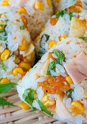やみつき!フライドチキンおにぎり-レシピのメイン写真